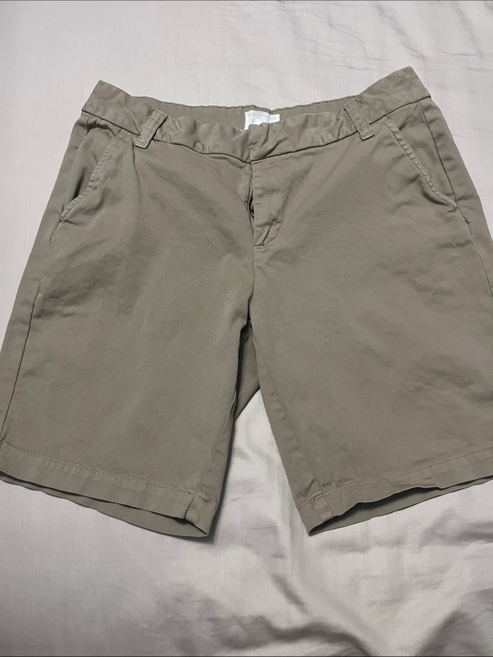 Caslon Women's Bermuda Shorts in Taupe